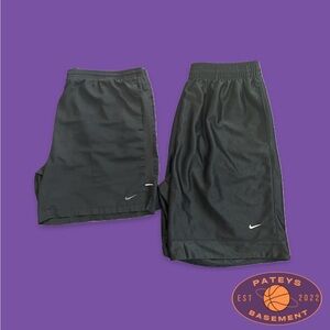 Nike Athletic Black Shorts Bundle
